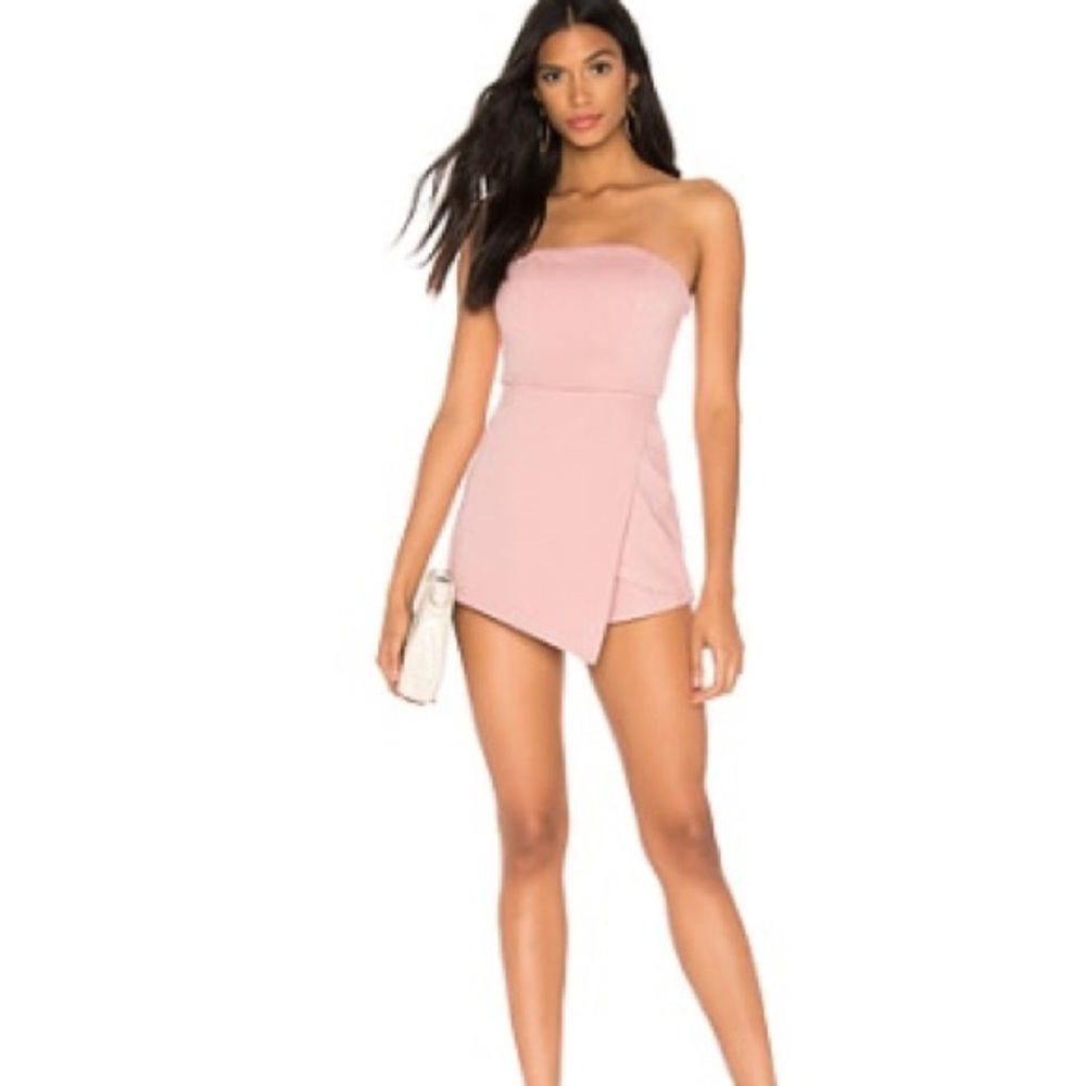 Superdown Strapless Romper